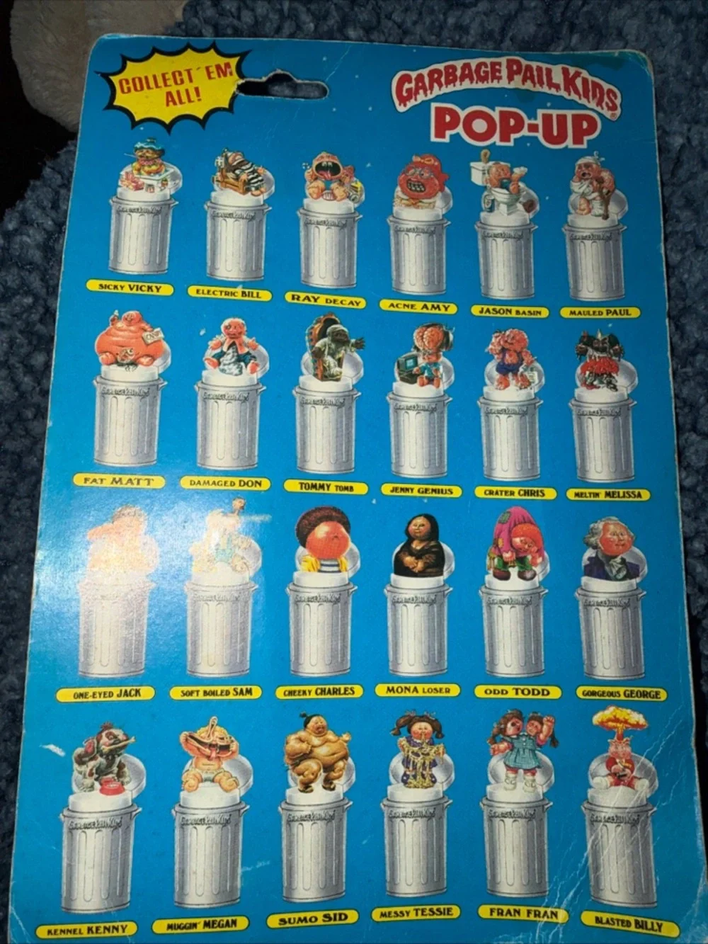 Garbage Pail Kids gpk garbage